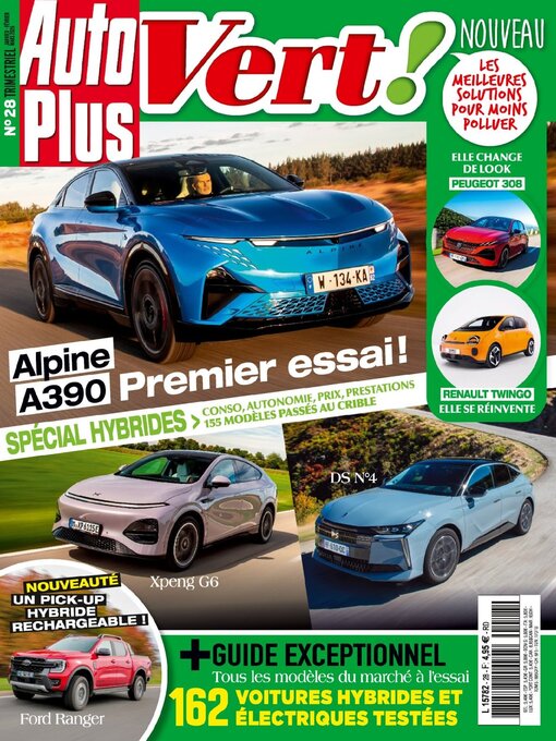 Title details for Auto Plus Vert by Editions Mondadori Axel Springer (EMAS) - Available